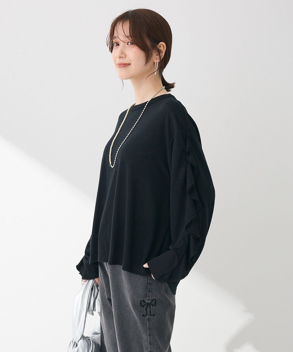 Green Parks ・ＳＵＧＡＲ　ＳＰＯＯＮ　ラッフルスリーブロンＴＥＥ 