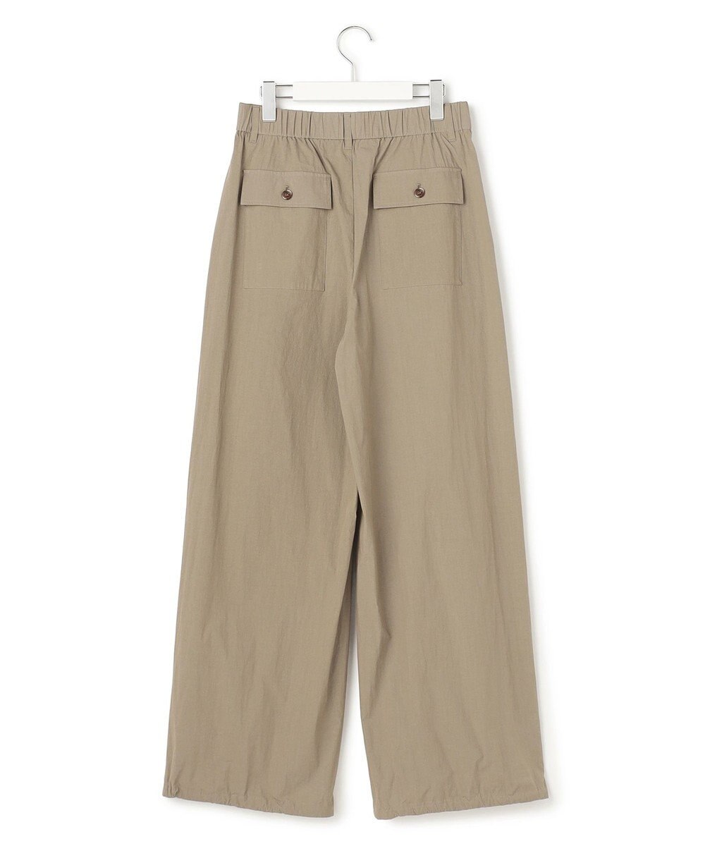 23区 【先行予約/SLOW/一部店舗限定】コットンナイロンタイプライター ワイドカーブ バギー パンツ 