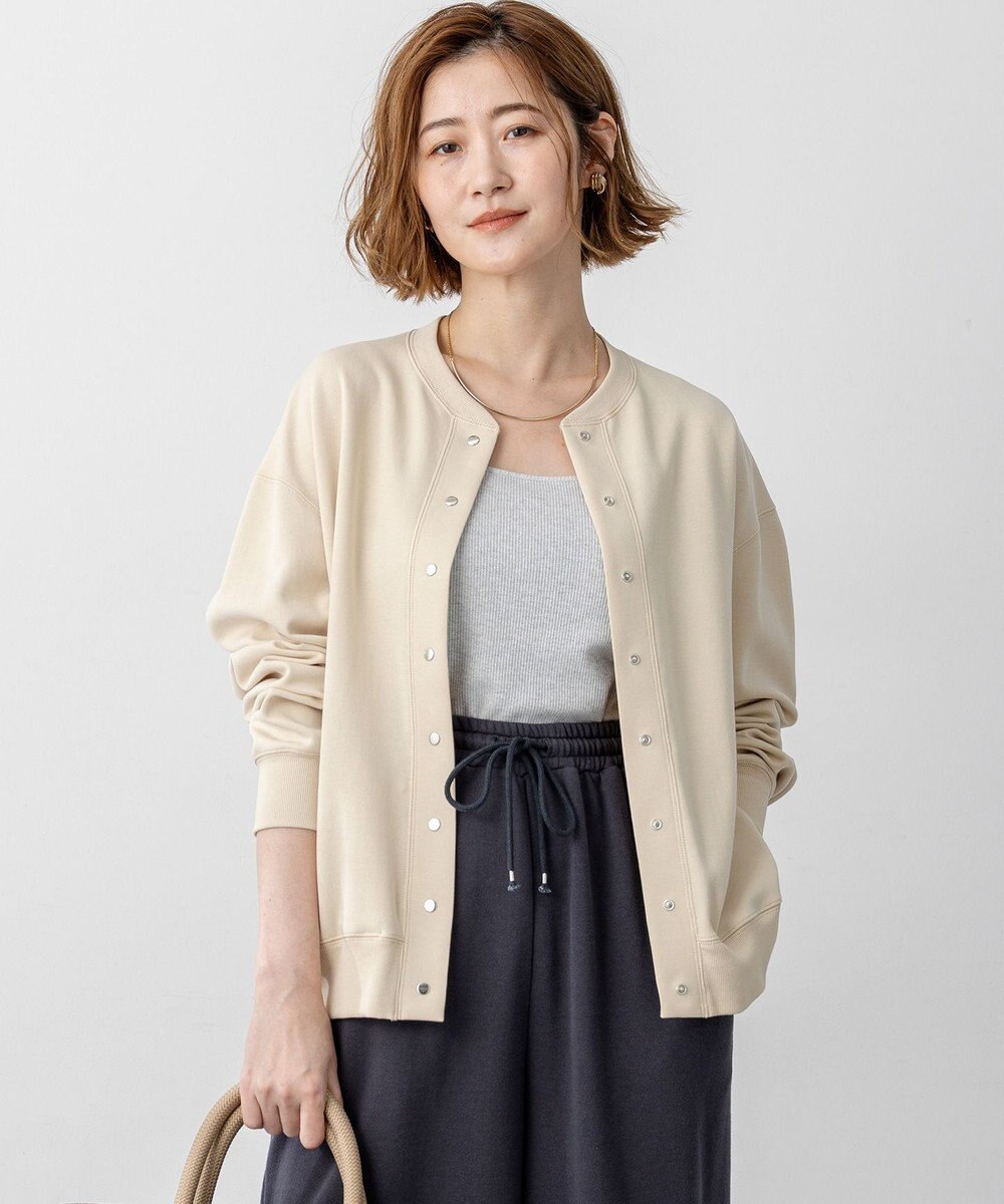 23区 【SLOW/一部店舗限定】ライトダンボール カーディガン 