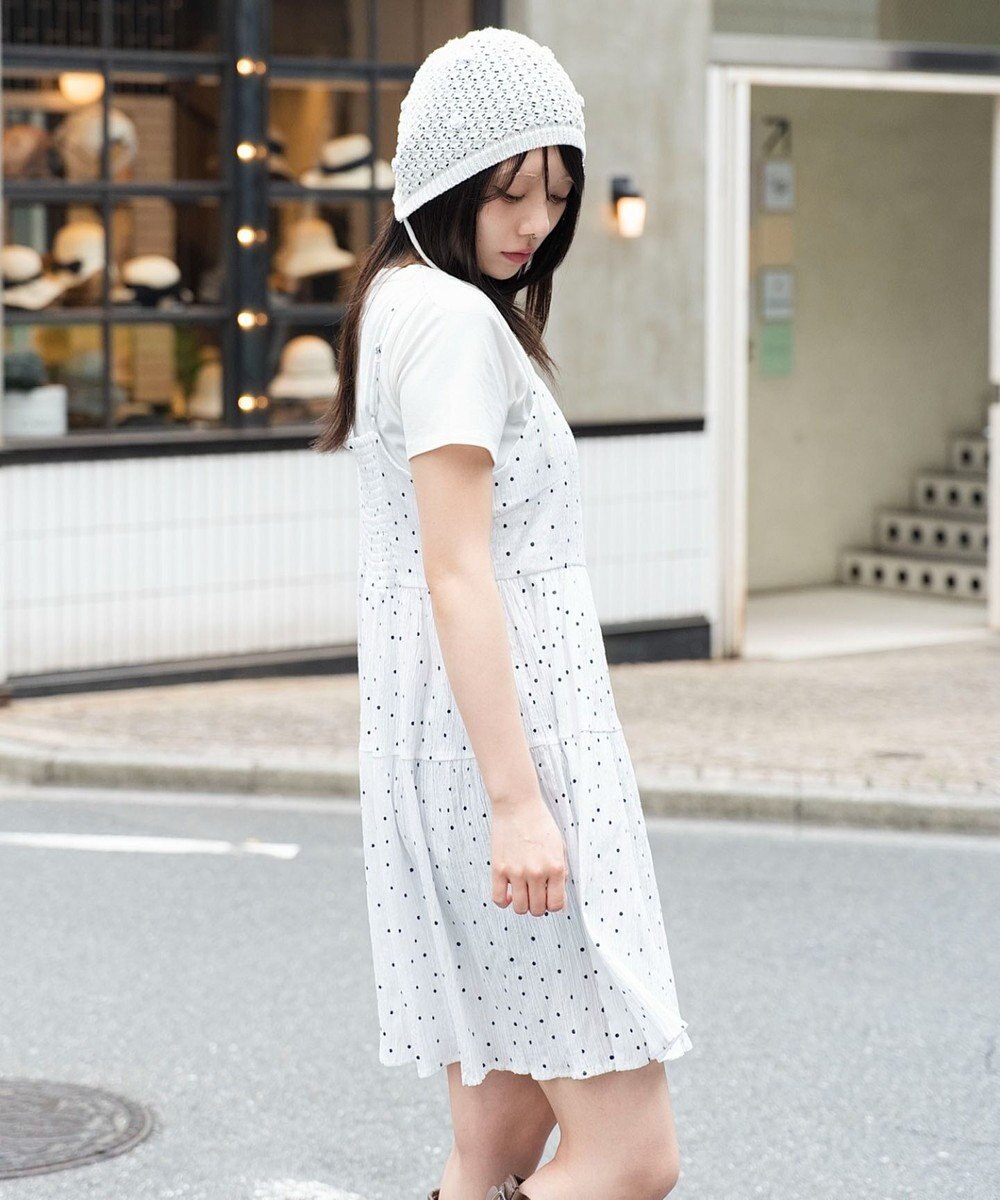 WEGO ティアードキャミワンピース 