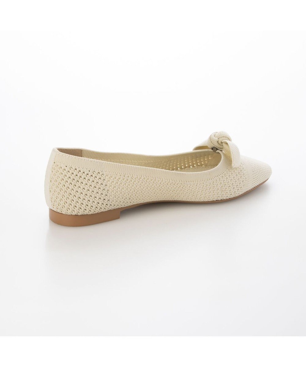 ing <ing>【サステナブル】２WAYポインテッドトゥニットパンプス 