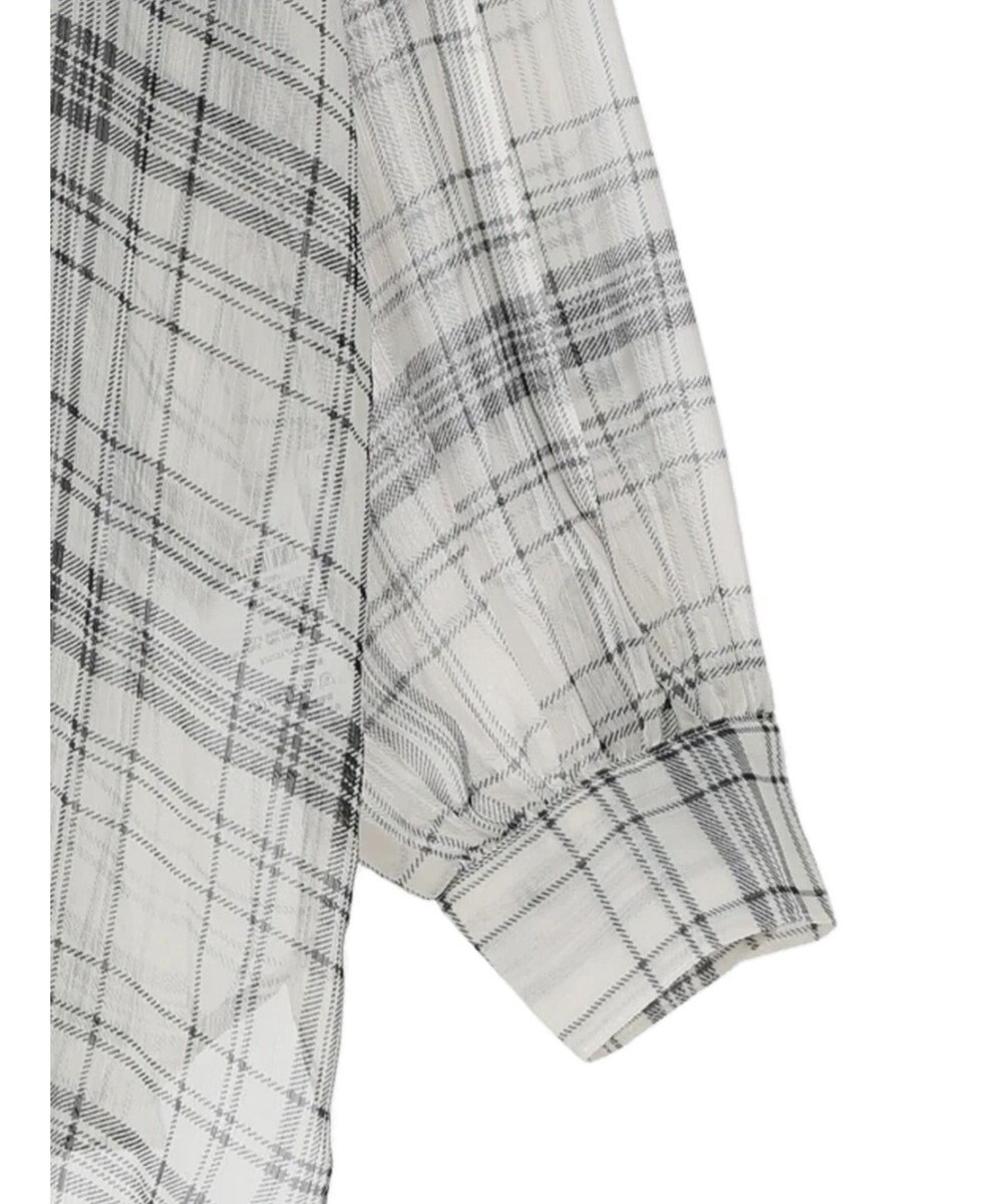 earth music&ecology シアーチェックシャツ 