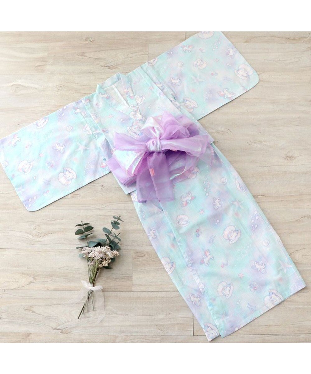 Mother garden 2025 マザーガーデン ユニコーン 2Way 浴衣  《シェル》　110/120/130/140 