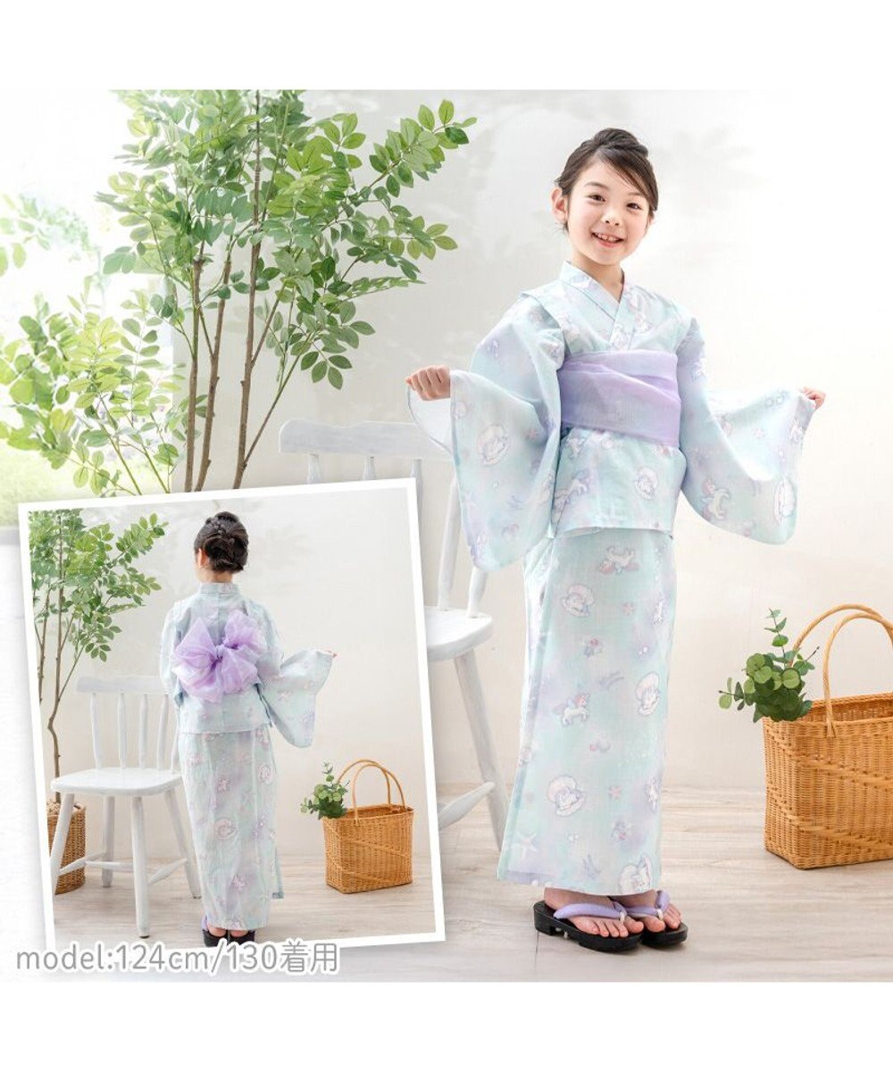 Mother garden 2025 マザーガーデン ユニコーン 2Way 浴衣  《シェル》　110/120/130/140 