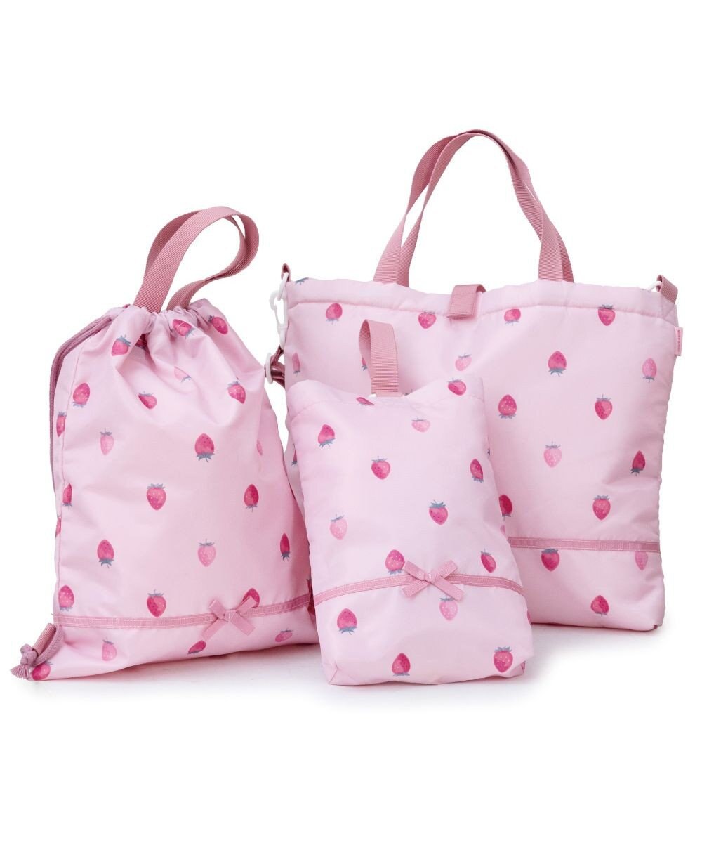 Mother garden マザーガーデン  野いちご 3点セット 《レトロストロベリー柄》 