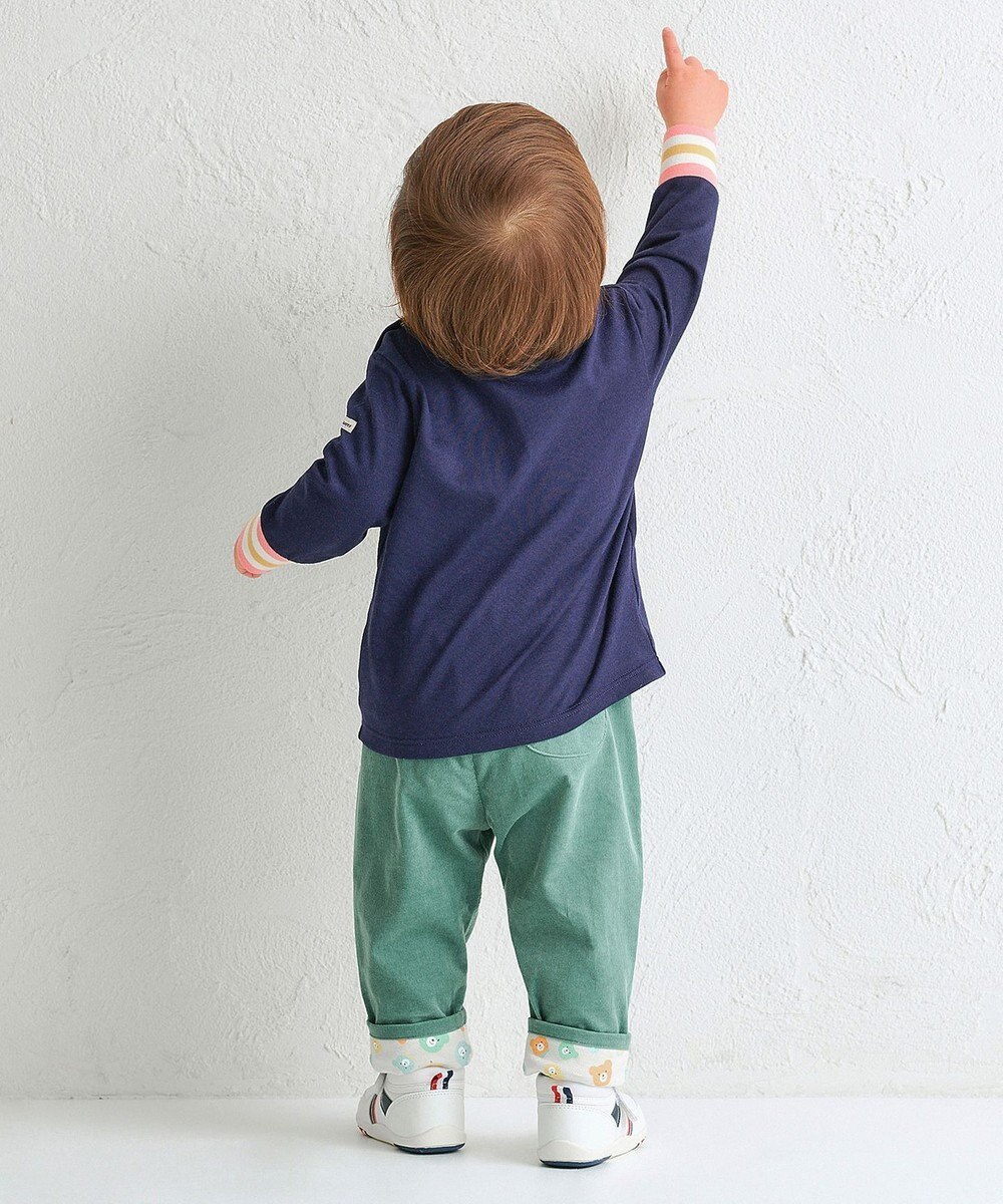 MIKI HOUSE HOT BISCUITS 【80-120cm】【NEW Color Series】コーデュロイ素材 パンツ 