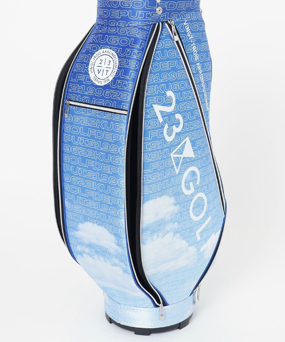 23区GOLF 【UNISEX】オリジナル変形ロゴ キャディバッグ 