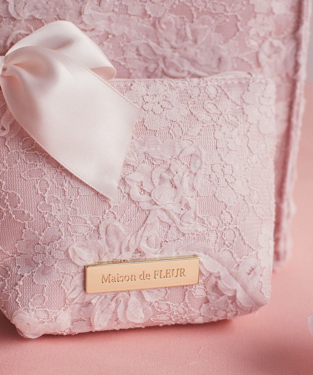 Maison de FLEUR 桜リボンポーチ 