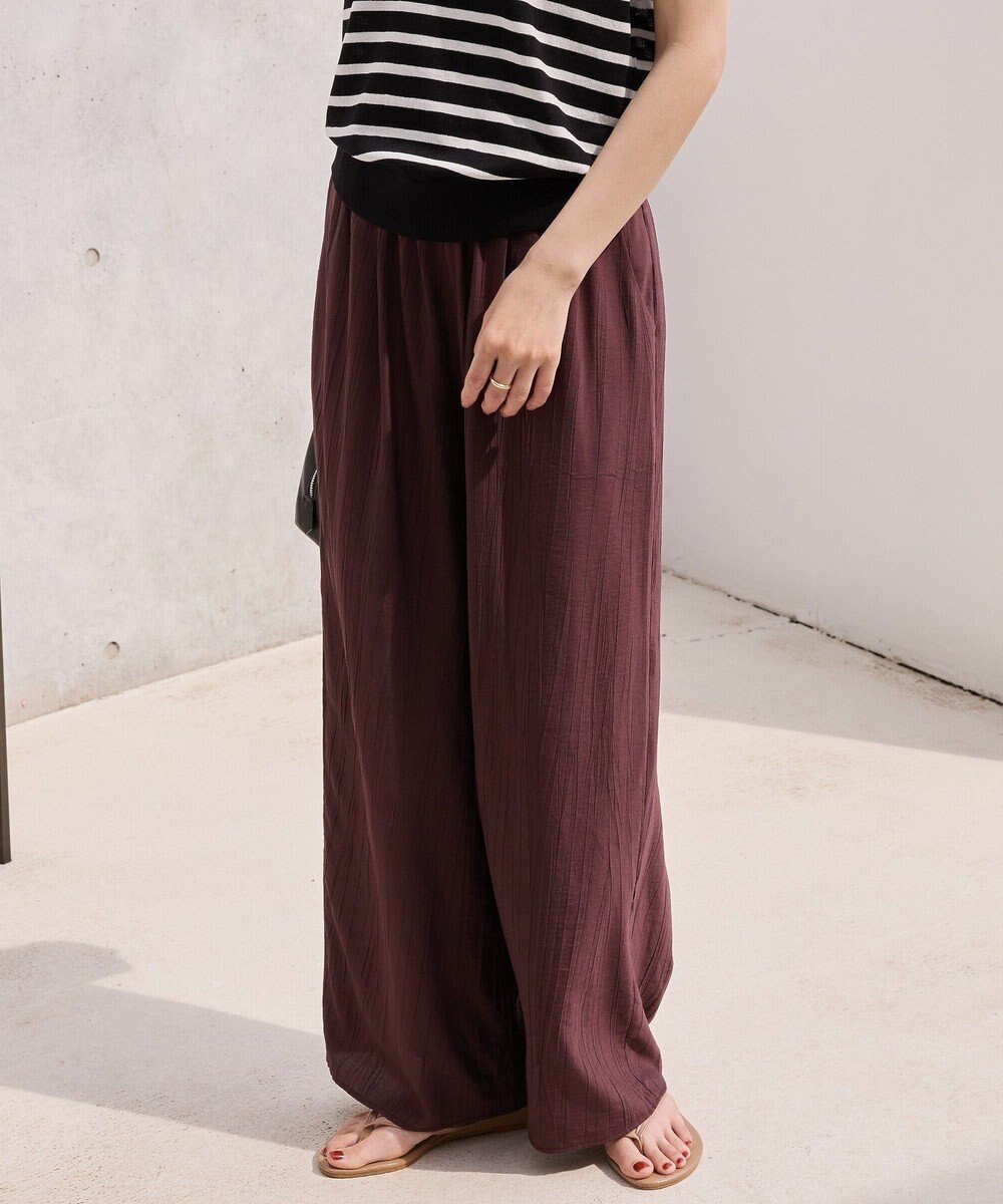 AMERICAN HOLIC 【接触冷感】ワッシャーイージーパンツ 