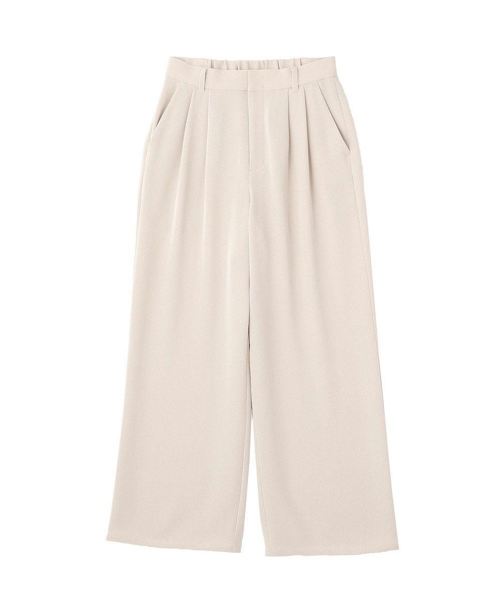 AMERICAN HOLIC 【イージーケア】ドレープパンツ 