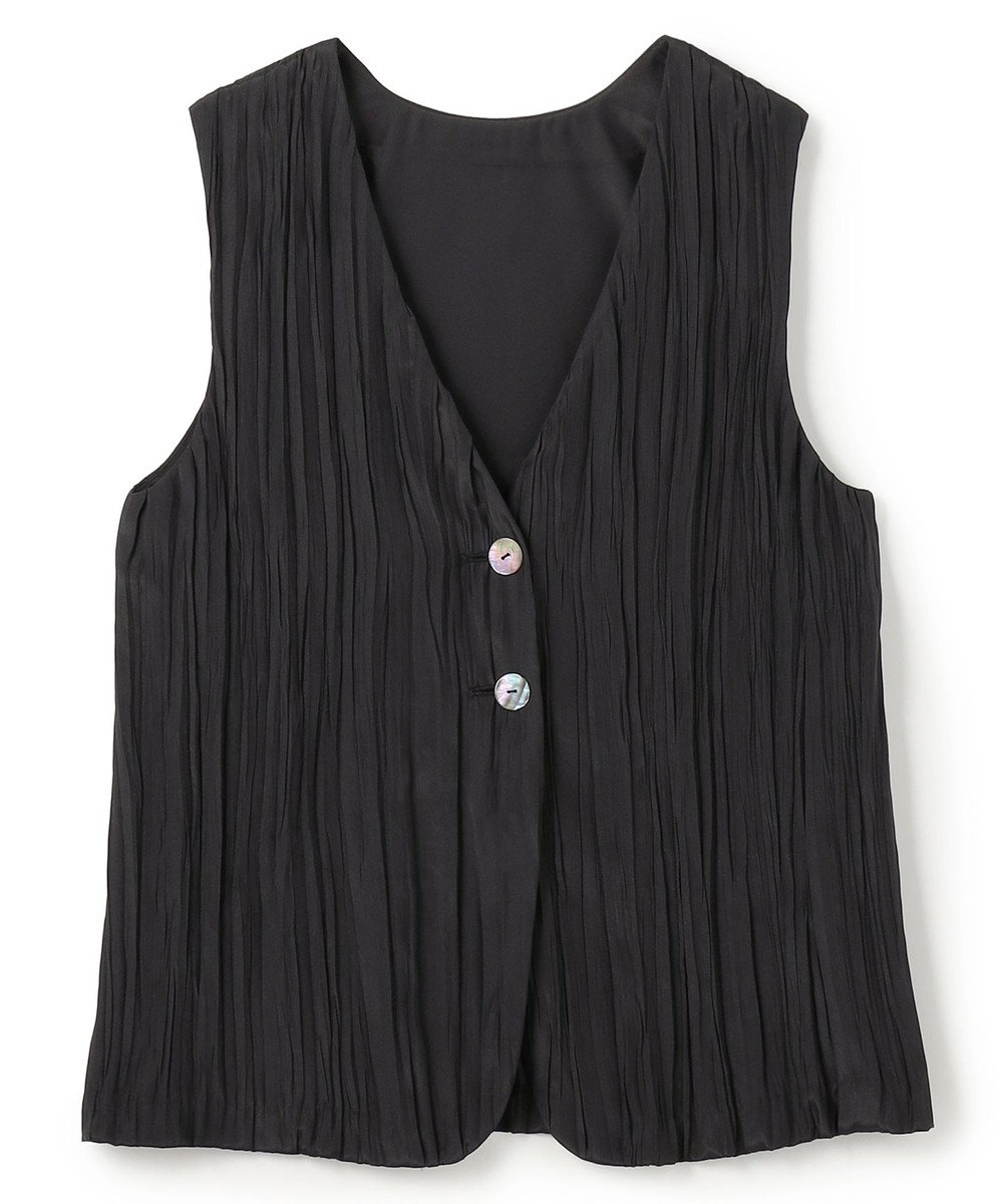 uncrave マシーンプリーツ ジレ 