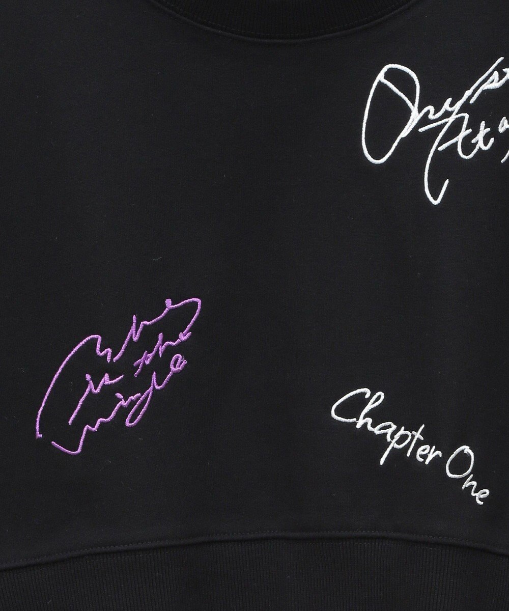 Green Parks ・ＥＬＥＮＣＡＲＥ　ＤＵＥ　ロゴ刺繍ショートスウェッ 