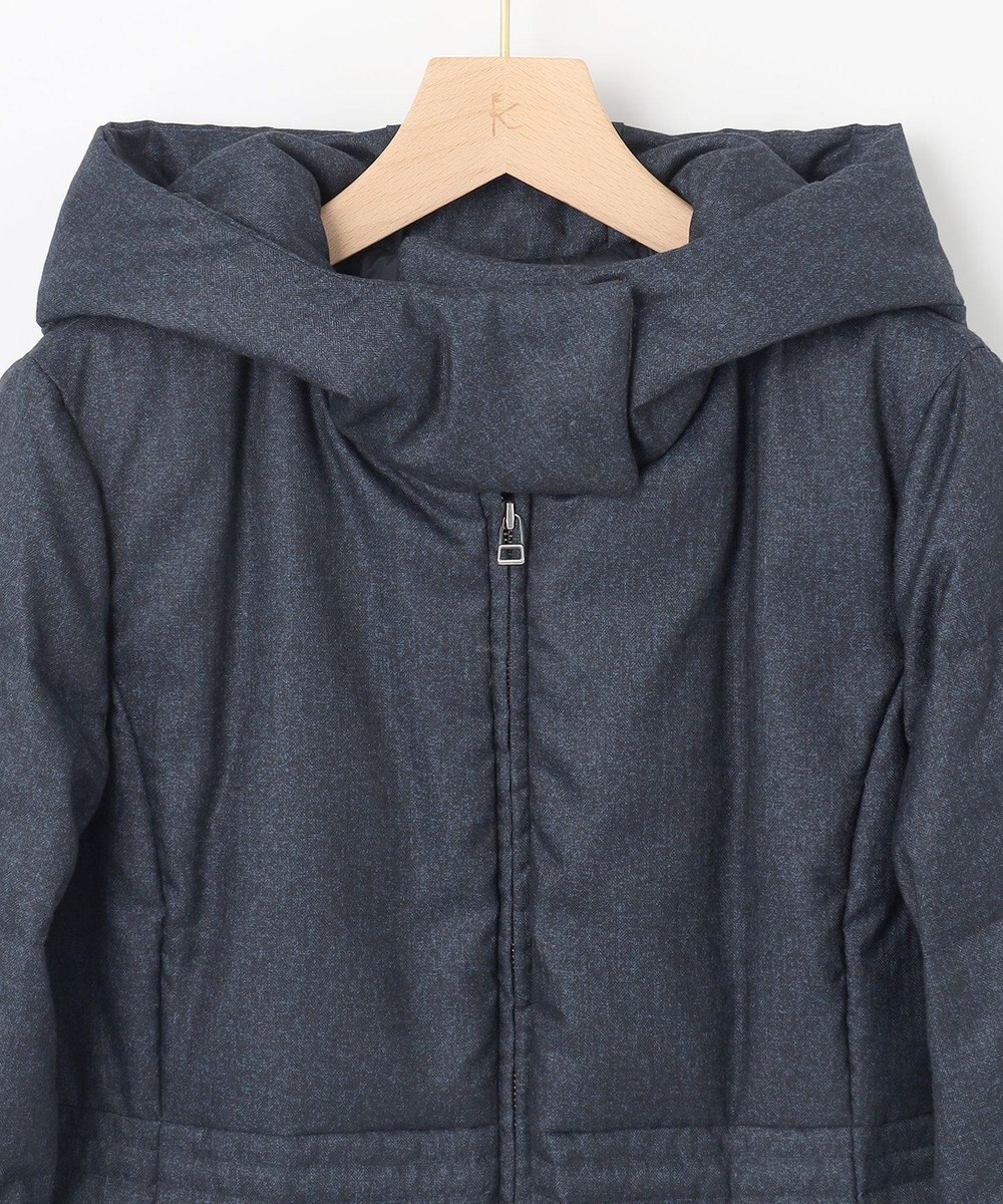 組曲 【洗える】ライトタフタロングダウン 