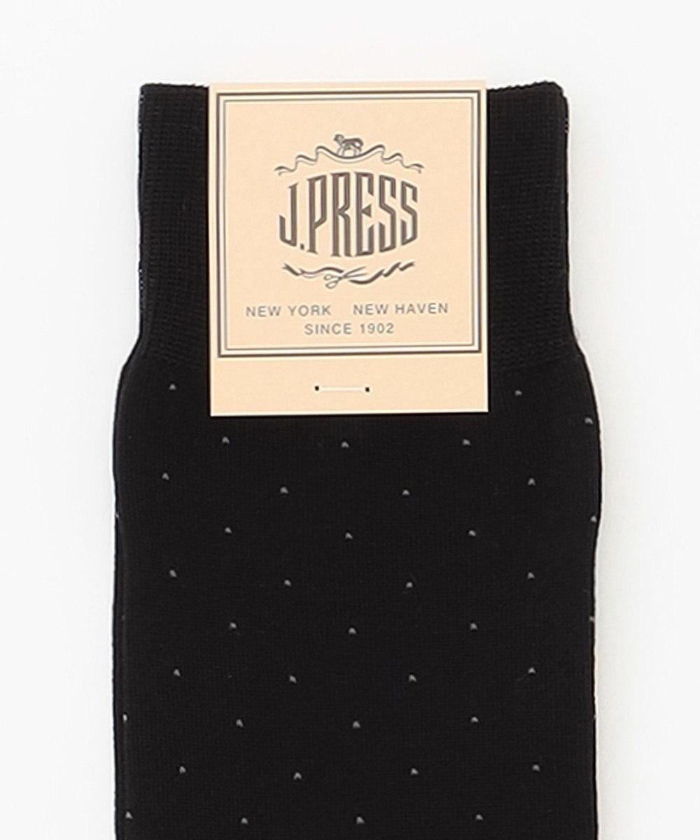 J.PRESS MEN 【定番】ハイゲージピンドットソックス 