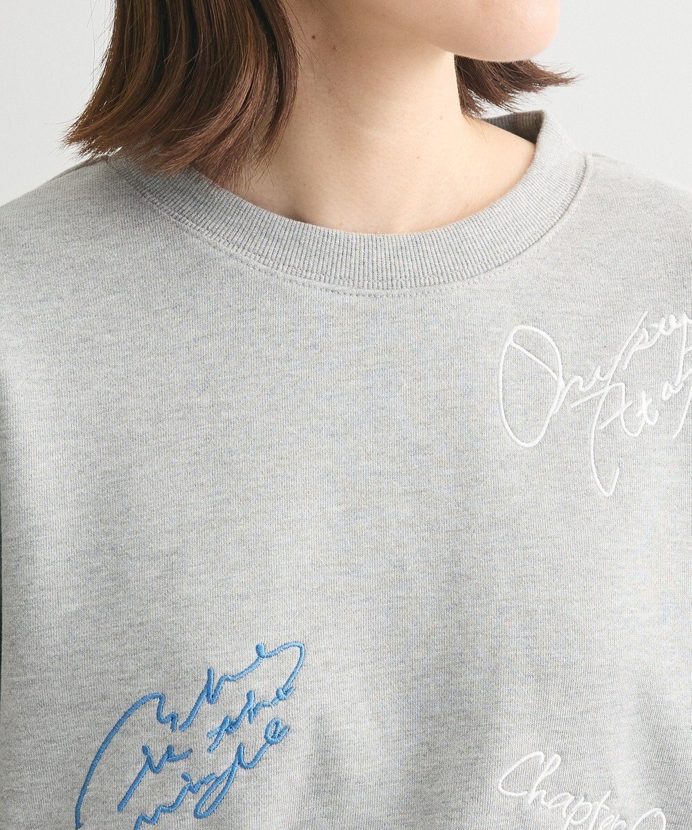 Green Parks ・ＥＬＥＮＣＡＲＥ　ＤＵＥ　ロゴ刺繍ショートスウェッ 