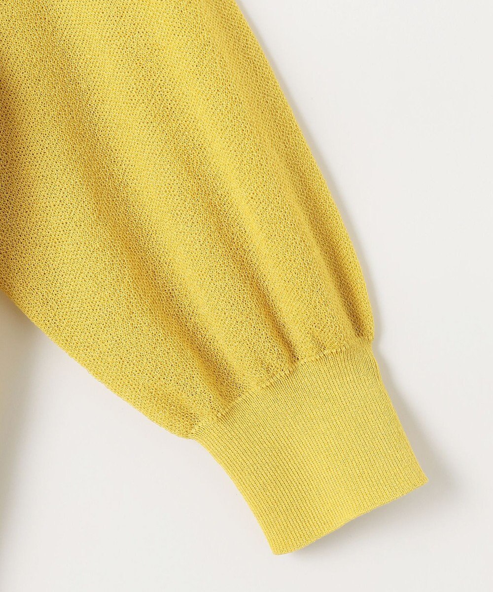 ANY シアーニットショートカーディガン 