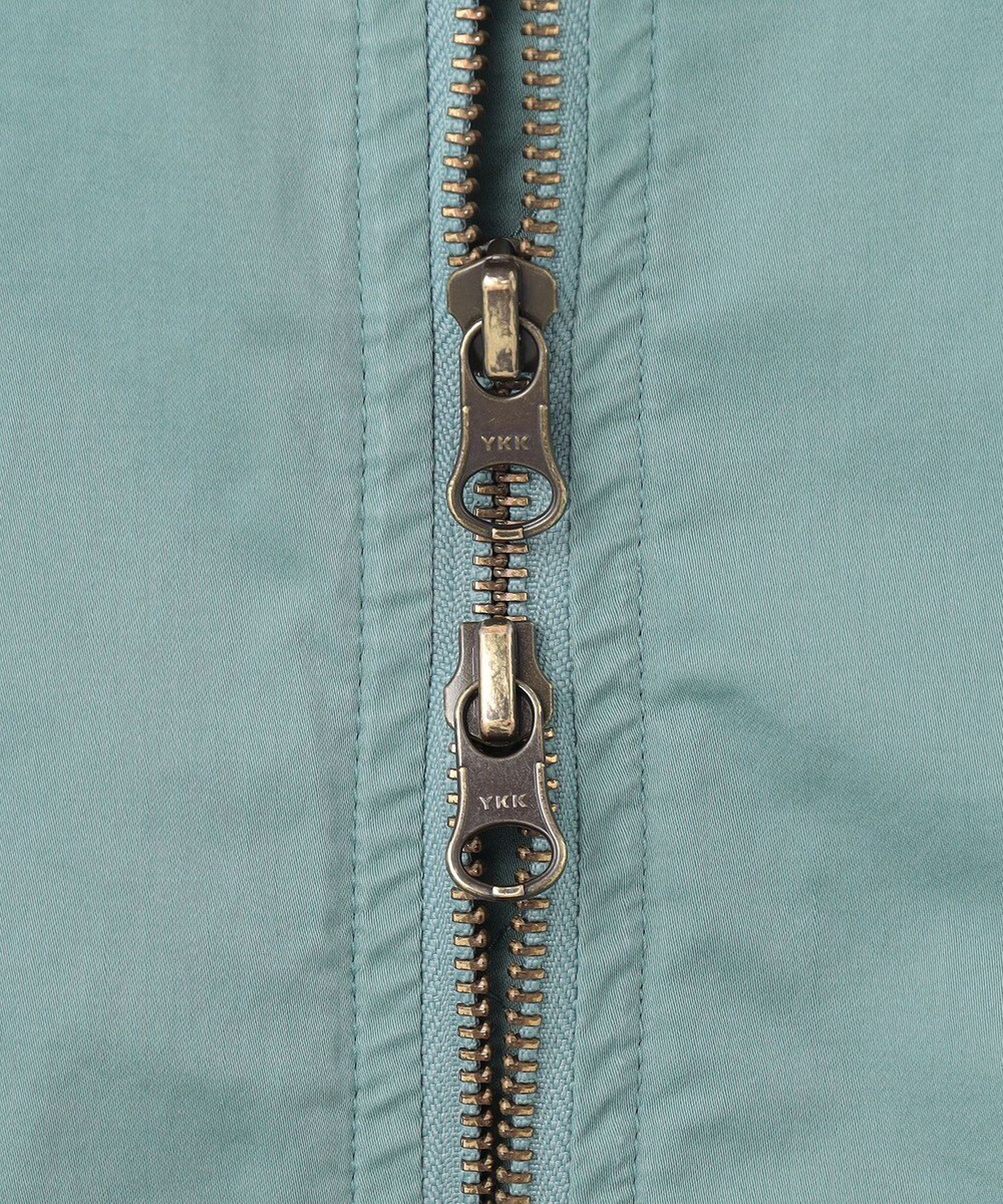 J.PRESS YORK STREET 【UNISEX】サテンストレッチ MA-1 ブルゾン 