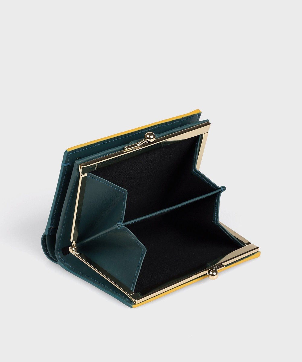 Paul Smith カラードエッジ がま口 2つ折り財布 