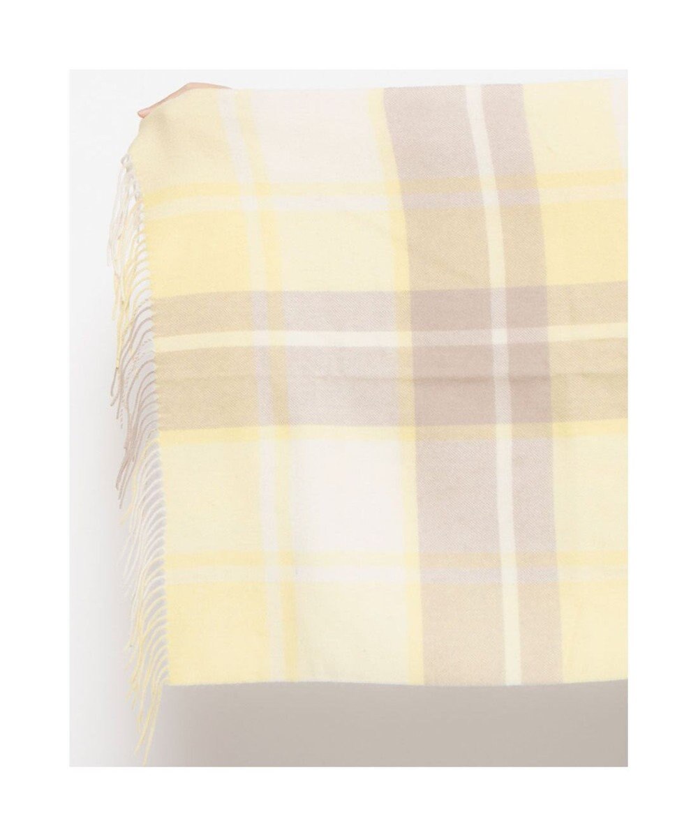 UNBILLION カシュネ cache nez / ウールチェックストール 