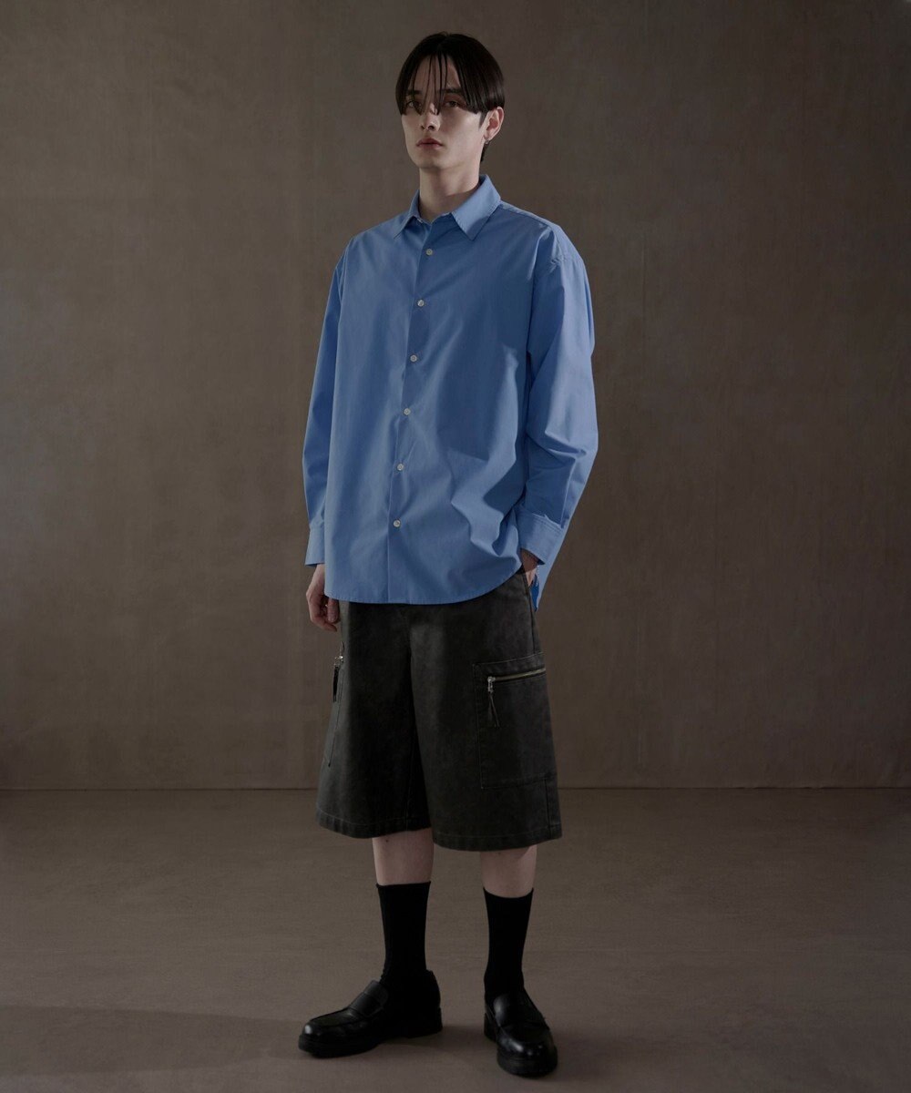 WEGO ブロードルーズシャツ 