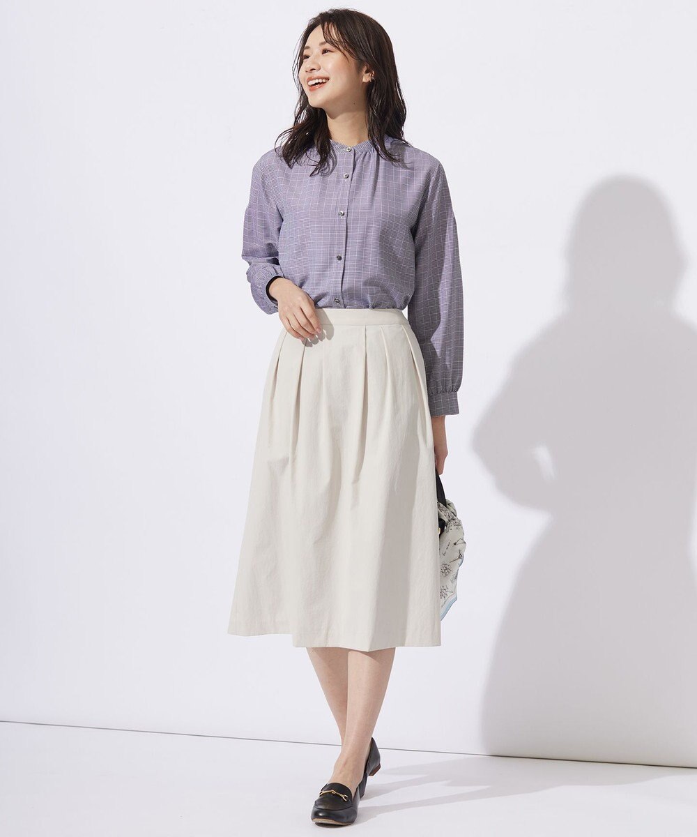 J.PRESS LADIES 【洗える】RENU ソフトタイプライター スカート 