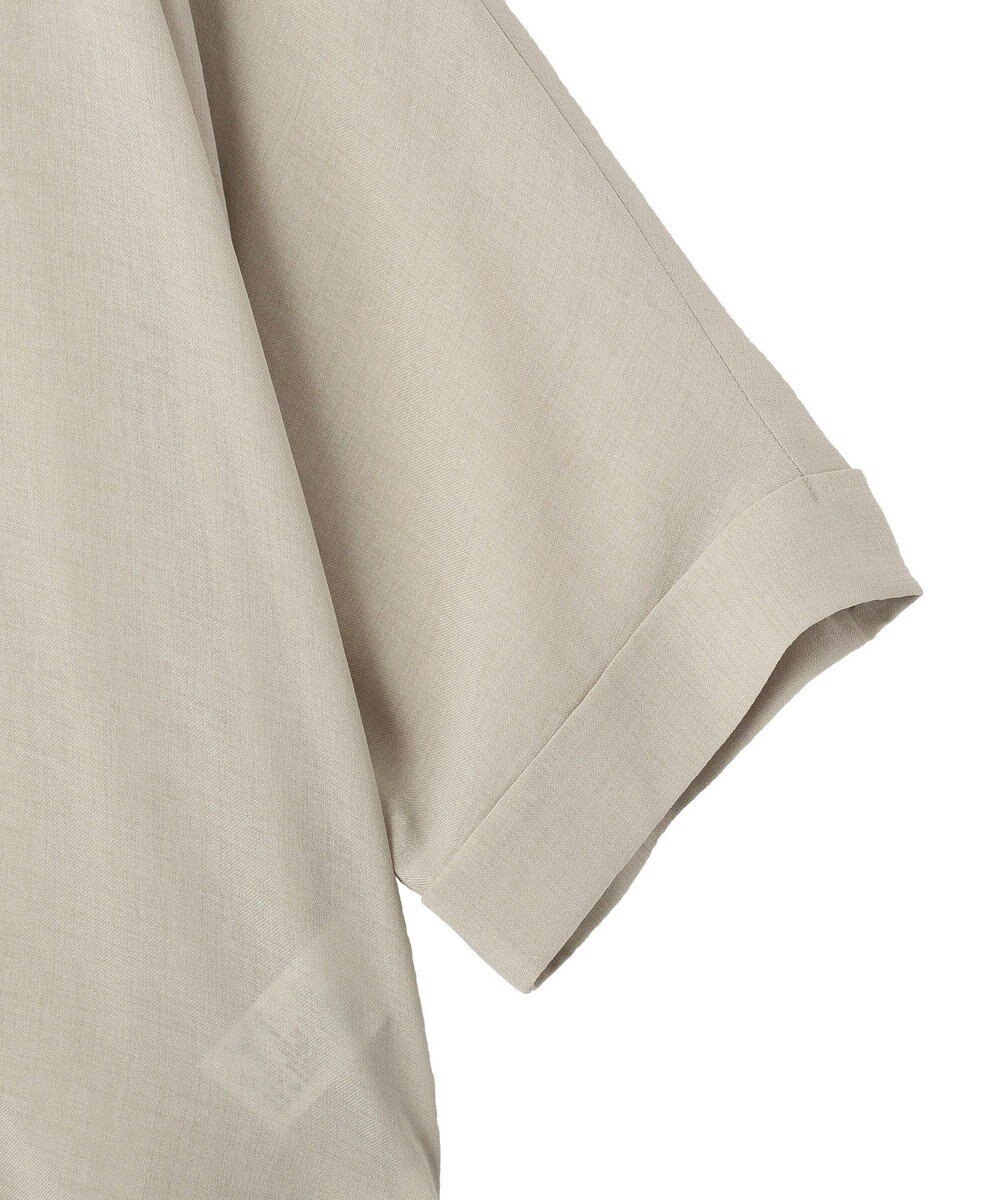 Green Parks 開襟シアーシャツジャケット 