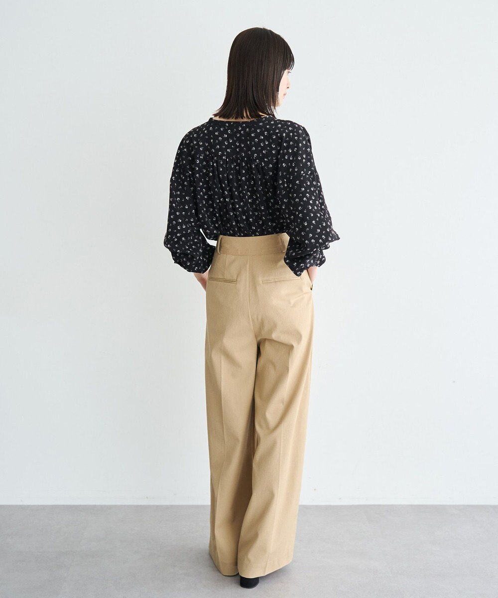 YECCA VECCA メタルホックワイドパンツ 