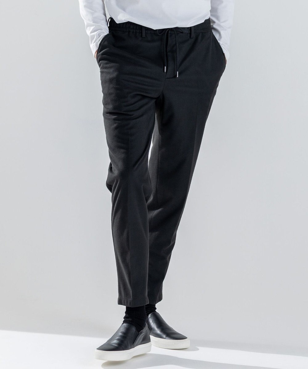 JOSEPH HOMME 【新素材】スムーススエードストレッチ　ドロスト付テーパードパンツ / PEGG CONVERTIBLE 