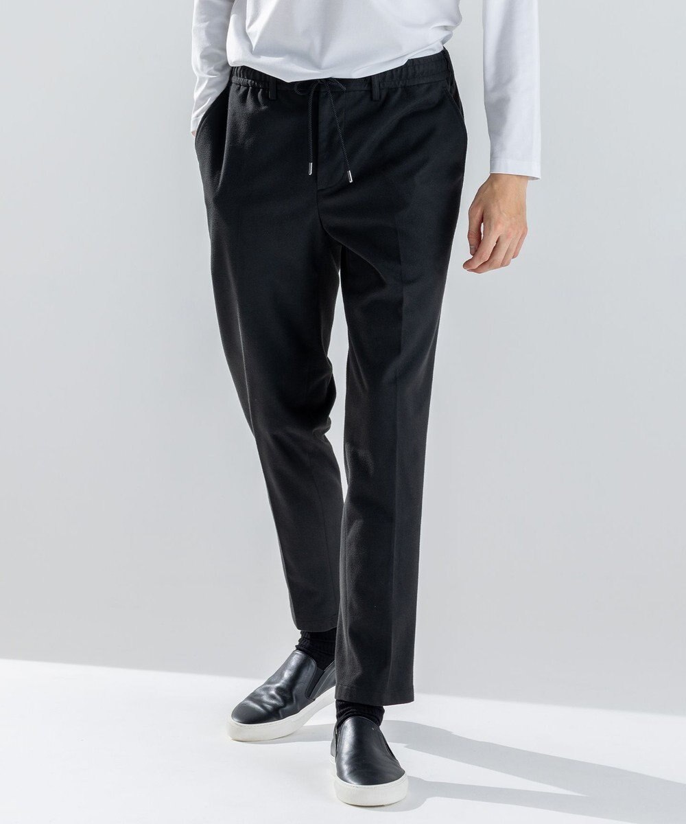 JOSEPH HOMME 【新素材】スムーススエードストレッチ　ドロスト付テーパードパンツ / PEGG CONVERTIBLE 