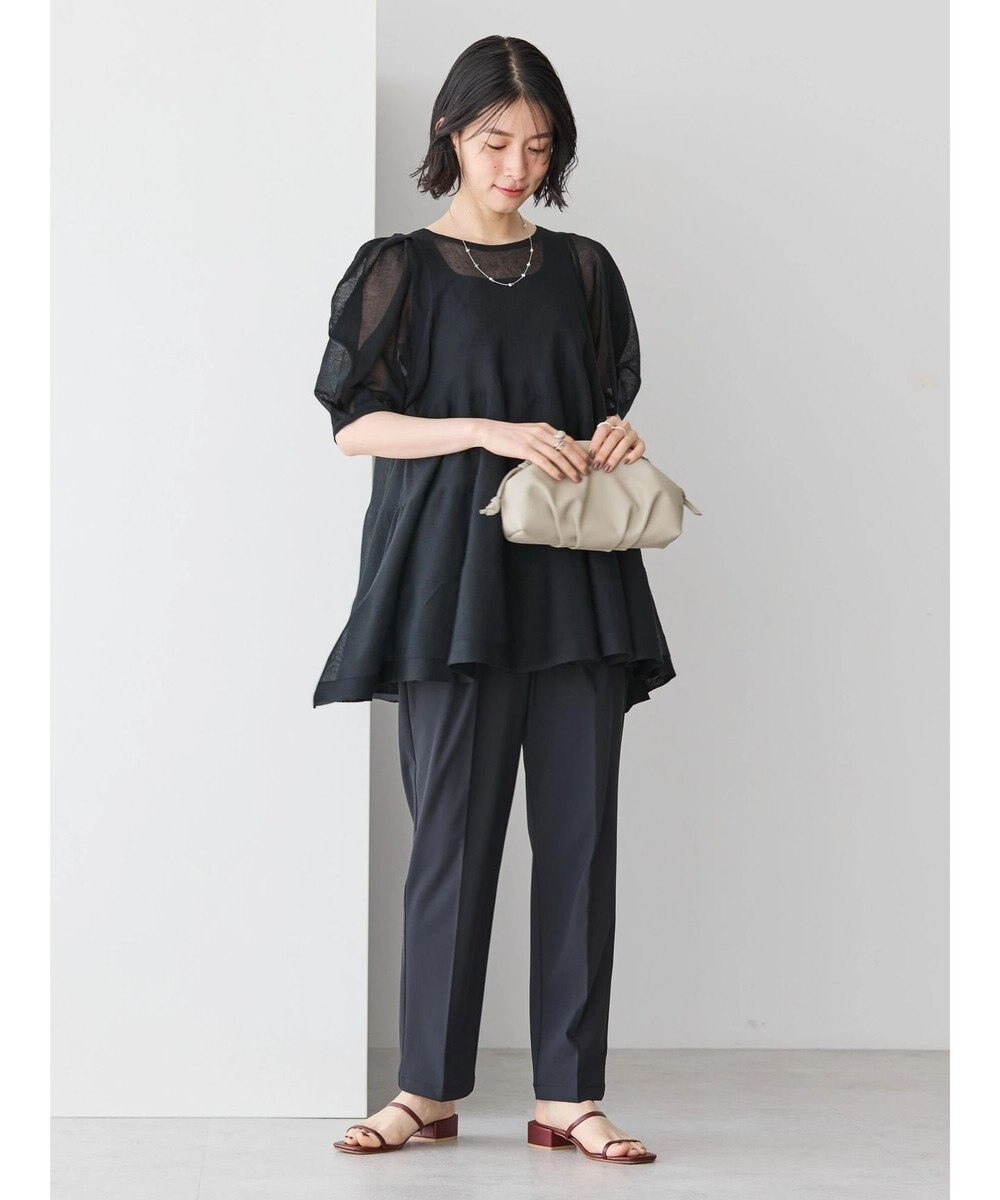 AMERICAN HOLIC ボリュームスリーブティアードニットチュニック 