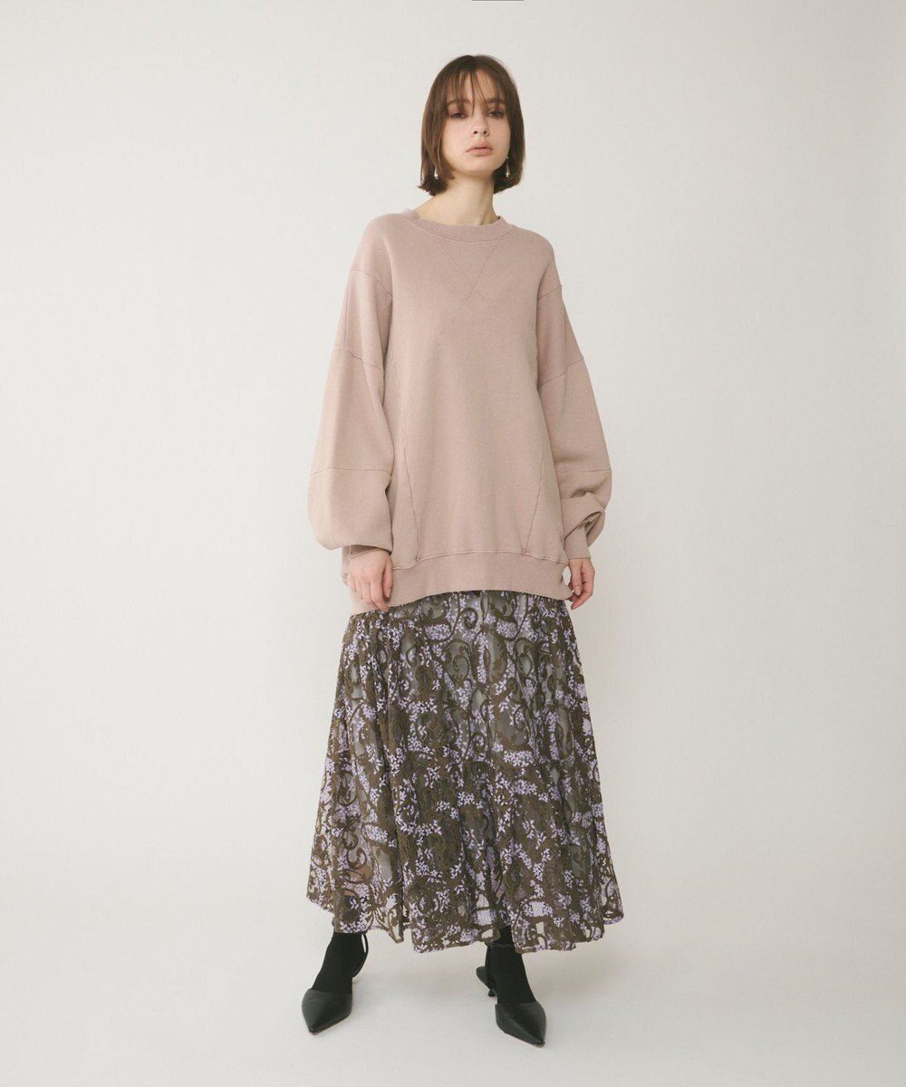 GRACE CONTINENTAL ピグメントスエットトップ 