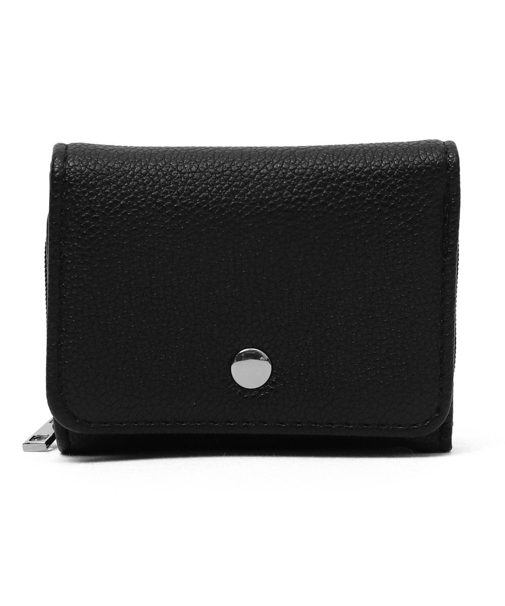 WEGO シンプルフラップミニウォレット 