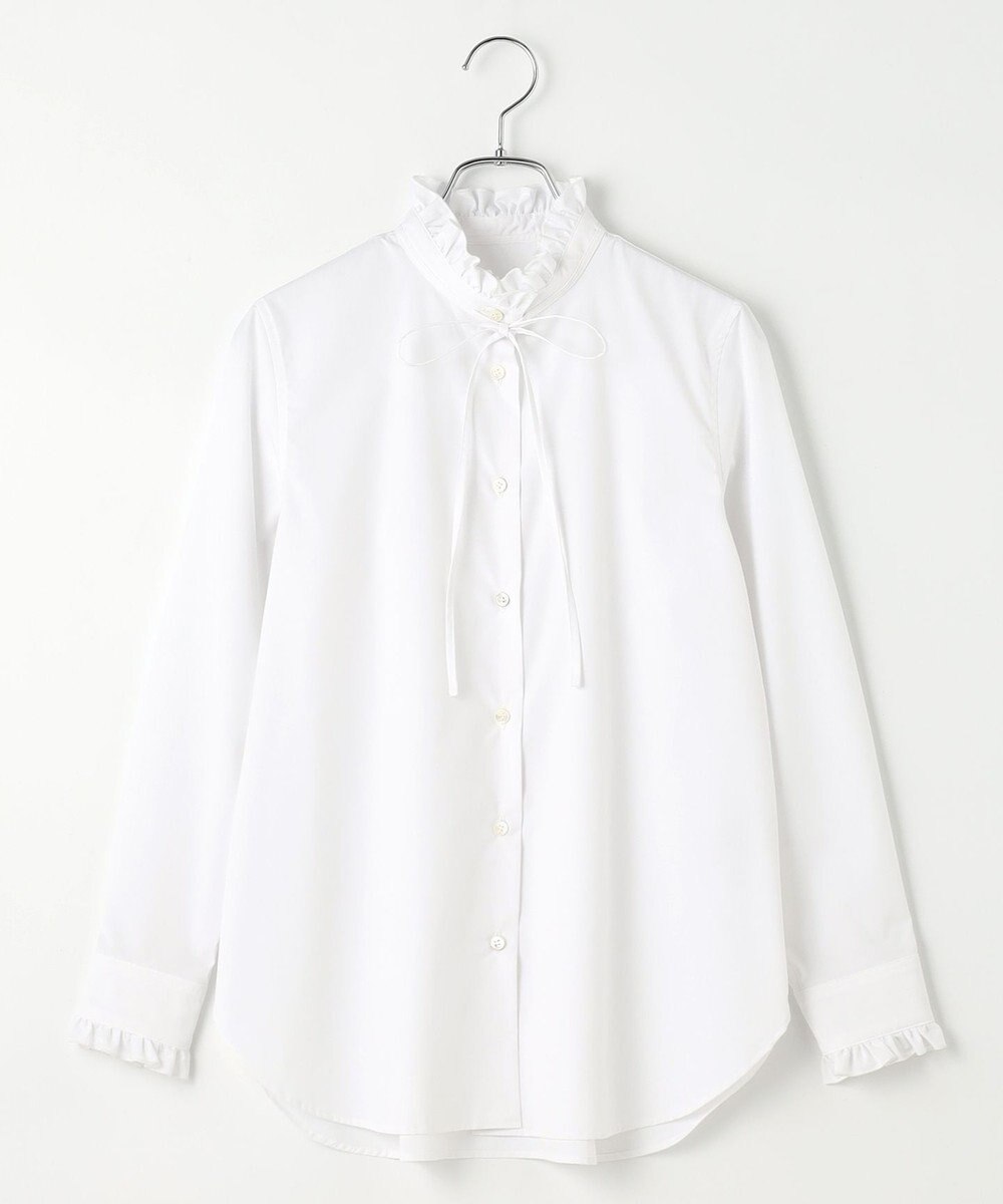 #Newans フリルカラーノーブルブラウス 