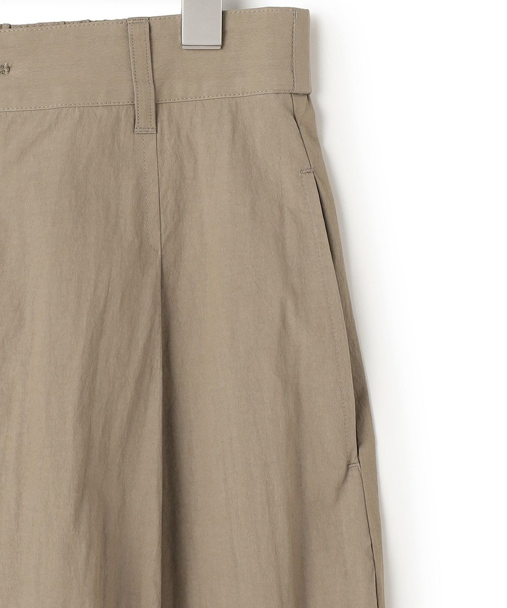 23区 【先行予約/SLOW/一部店舗限定】コットンナイロンタイプライター ワイドカーブ バギー パンツ 