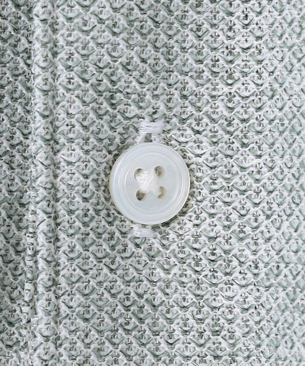 GOTAIRIKU 麻混・襟しっかり【洗える/通気性】ノルマンディーリネン ボタンダウンポロシャツ(25/26年モデル) 