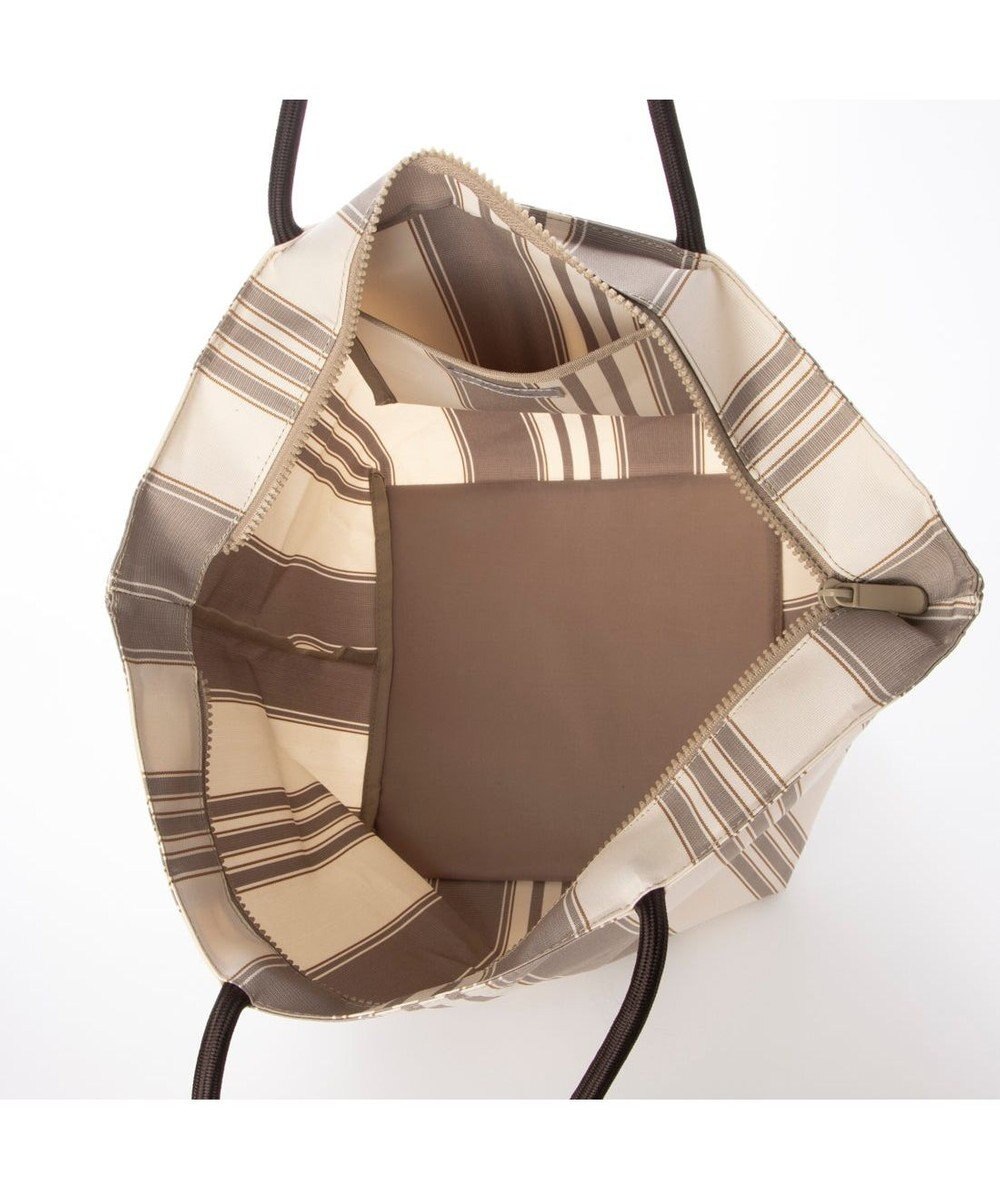 UNBILLION カシュカシュ cachecache / ウォータプルーフストライプビッグトート 