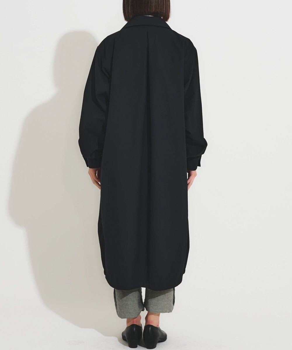 muuc 花粉シールドコート〈国産・綿100%天然素材〉〈ユニセックス・大きいサイズあり〉〈3シーズン〉〈モダンなコクーンシルエット〉 