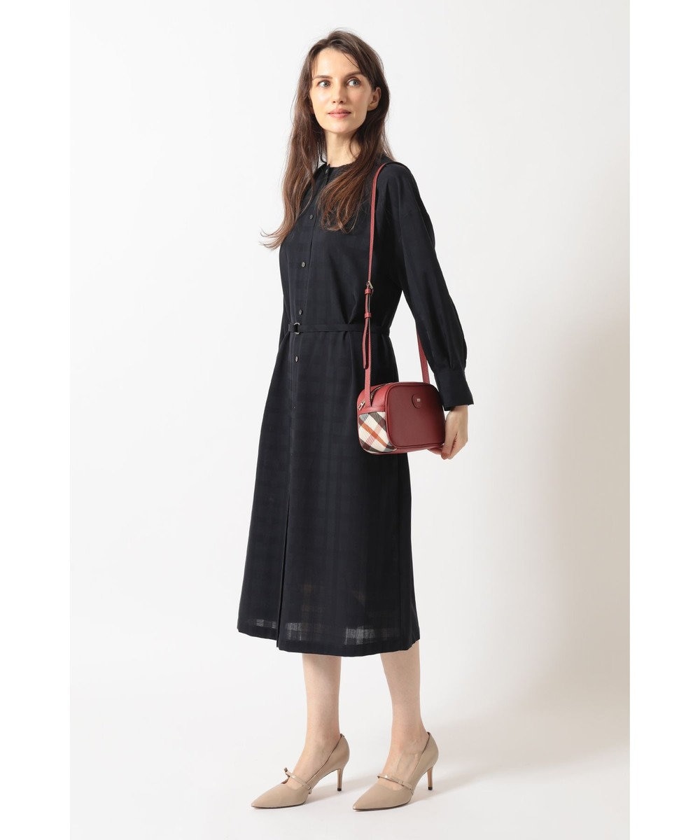 DAKS URBANカウレザー2WAYショルダーバッグ 