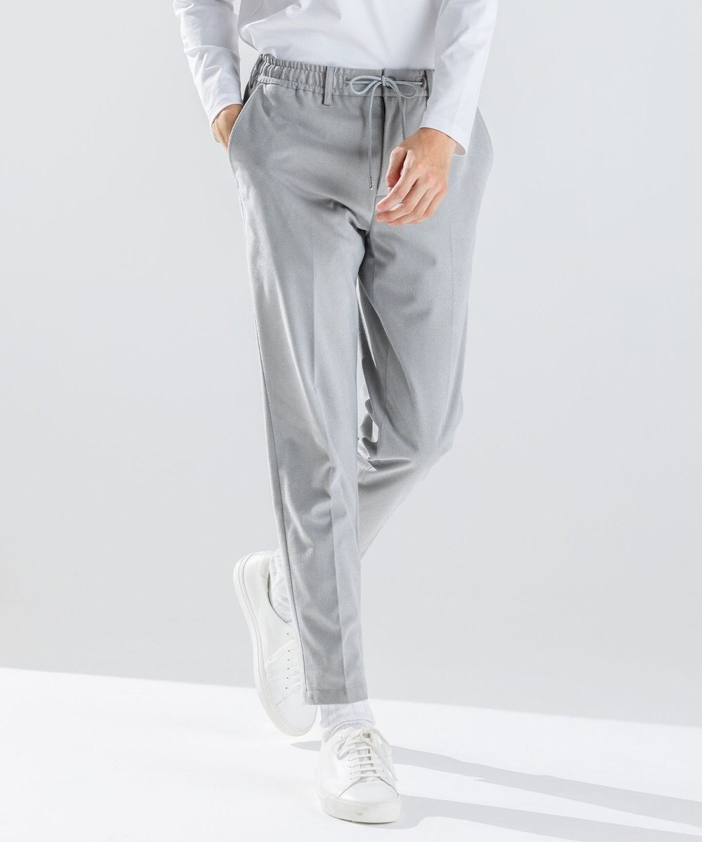 JOSEPH HOMME 【新素材】スムーススエードストレッチ　ドロスト付テーパードパンツ / PEGG CONVERTIBLE 