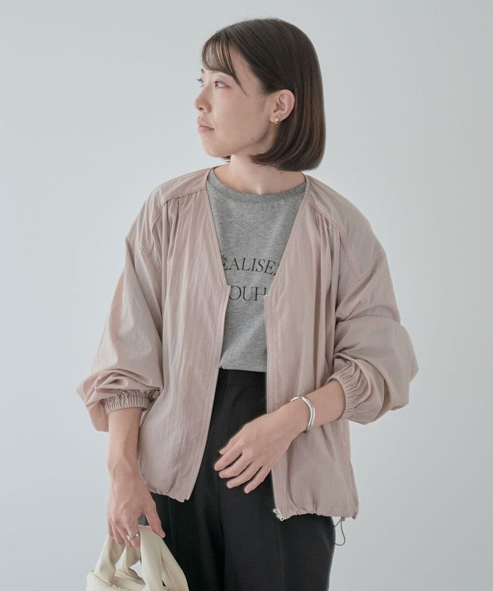 Green Parks Ｖネックドロストライトブルゾン 