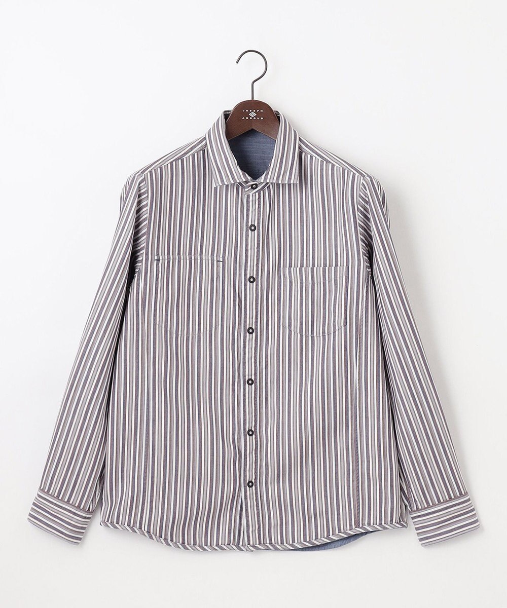 JOSEPH ABBOUD 【キングサイズ・2WAY】リバーシブルシャツ 