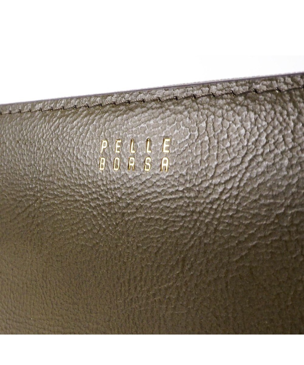 PELLE BORSA ハニカムラウンド長財布 Bark Goods バークグッズ 4832 