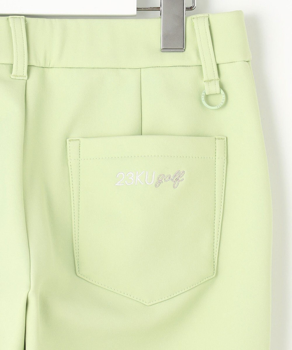 23区GOLF 冬の暖かボトム【WOMEN】ボンディング テーパードパンツ 