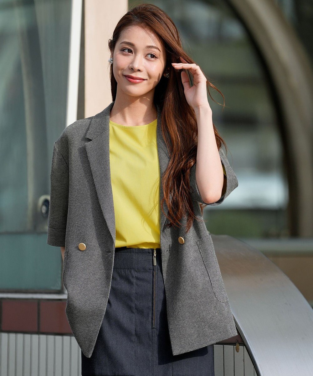 ANY SIS ツイーディカラミ ジャケット 