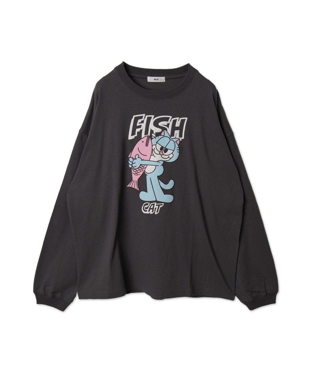 WEGO 【ユニセックス着用ITEM】アニマルキャラBIG　T（LS） 