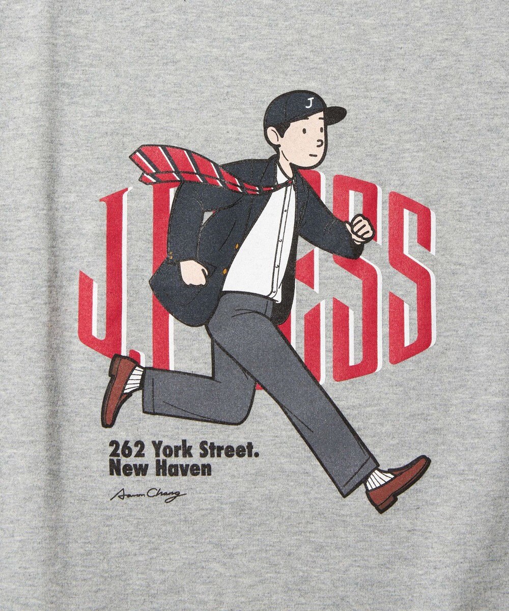 J.PRESS MEN 【AaronChang】【UNISEX】クルーネックTシャツ 