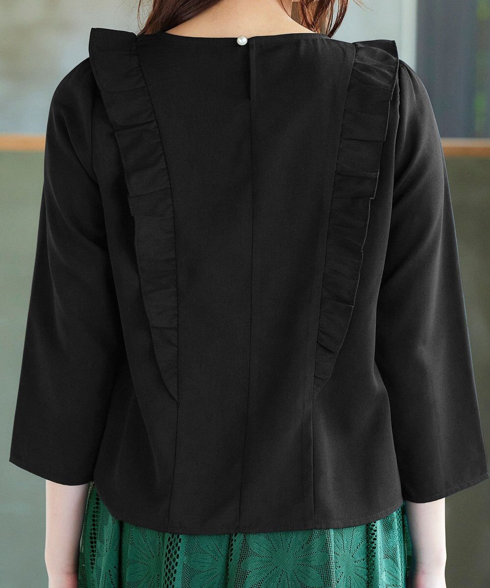 Tiaclasse 【洗える】フリルブラウス 