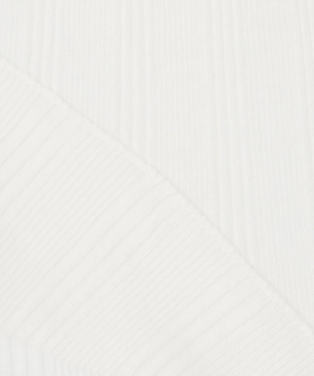 uncrave 【手洗い可】シアー ランダムリブ Uネック カットソー（uncrave STANDARD） 