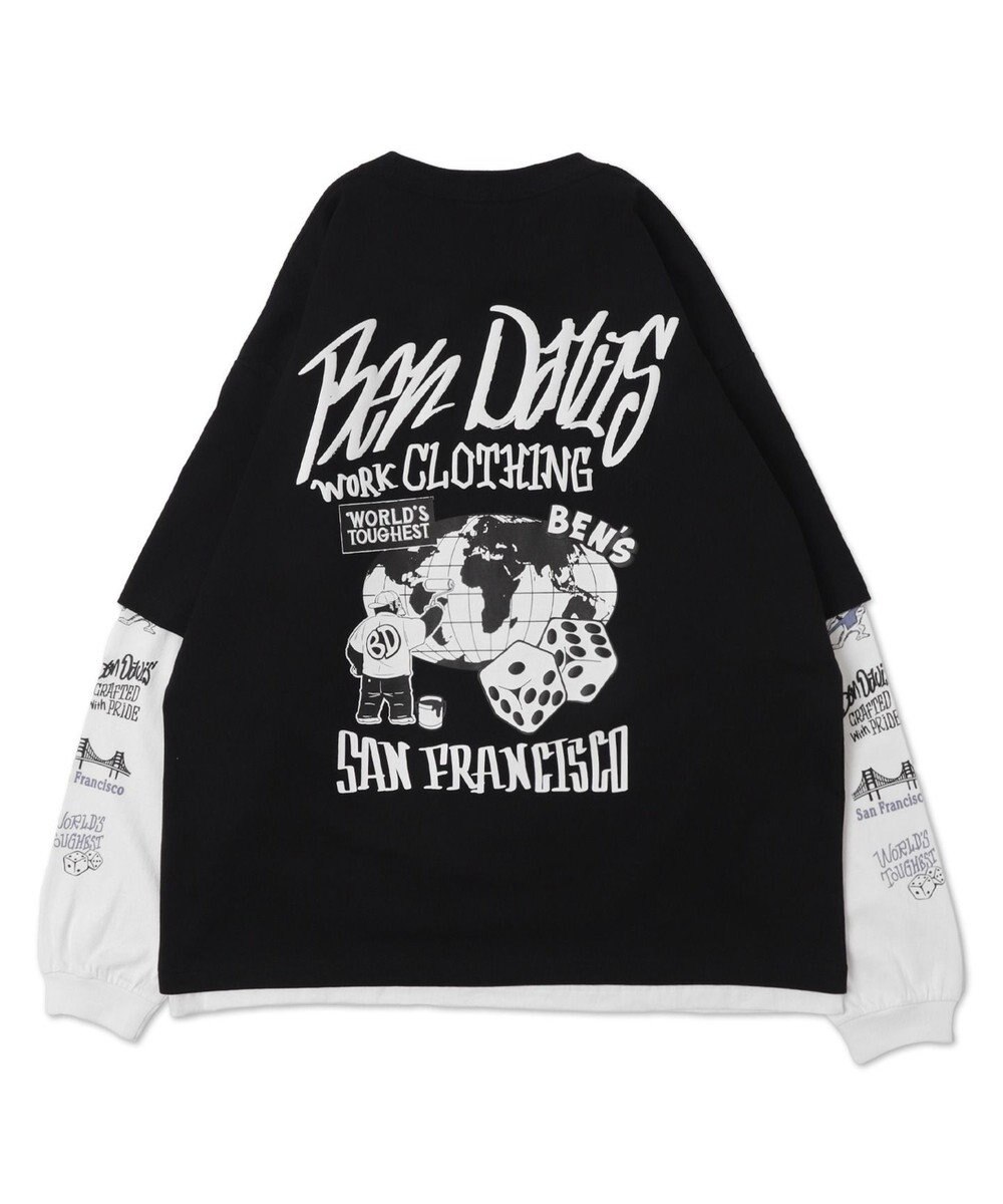 WEGO 【ユニセックス着用ITEM】別注BENDAVISアンサンブルグラフィックT 