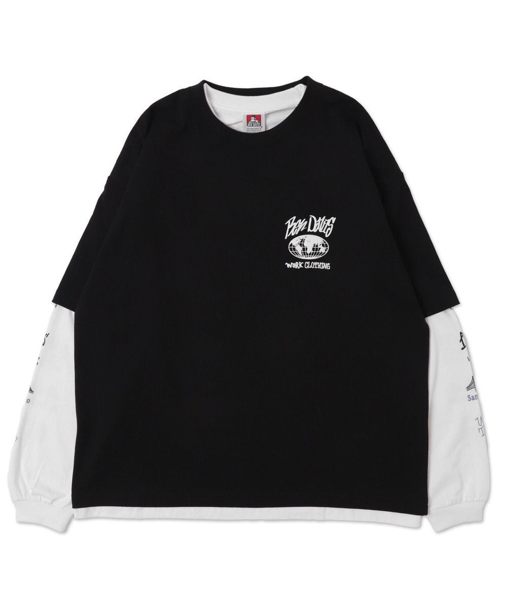 WEGO 【ユニセックス着用ITEM】別注BENDAVISアンサンブルグラフィックT 